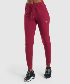 Gymshark Pippa Training Joggers - Burgundy