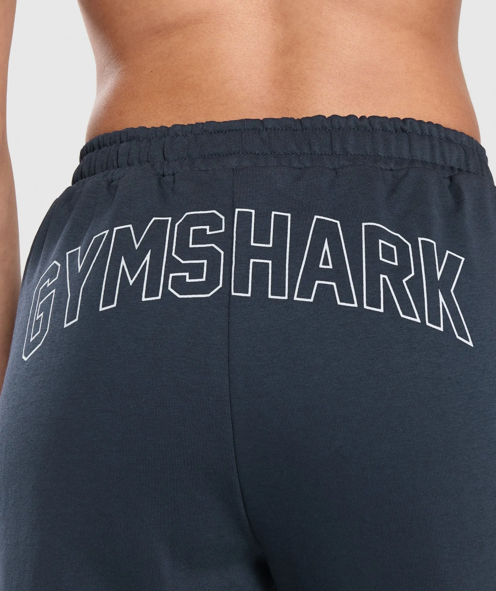 Gymshark Strength Department Graphic Joggers - Heavy Blue