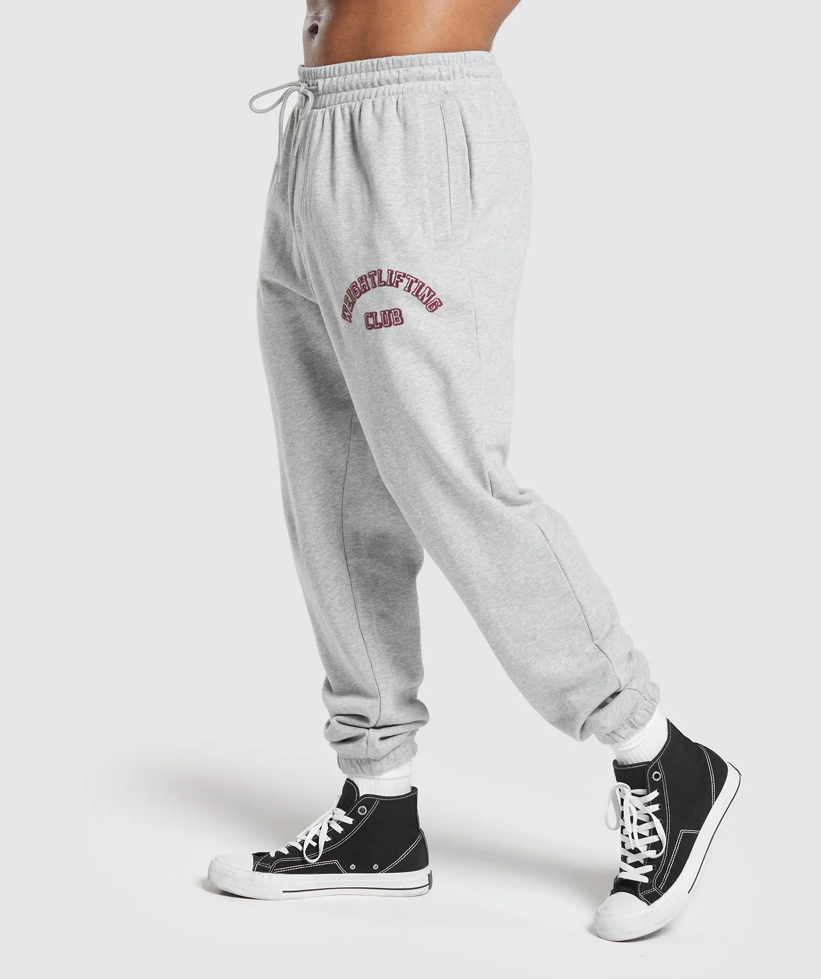 Gymshark Weightlifting Club Joggers - Light Grey Core Marl