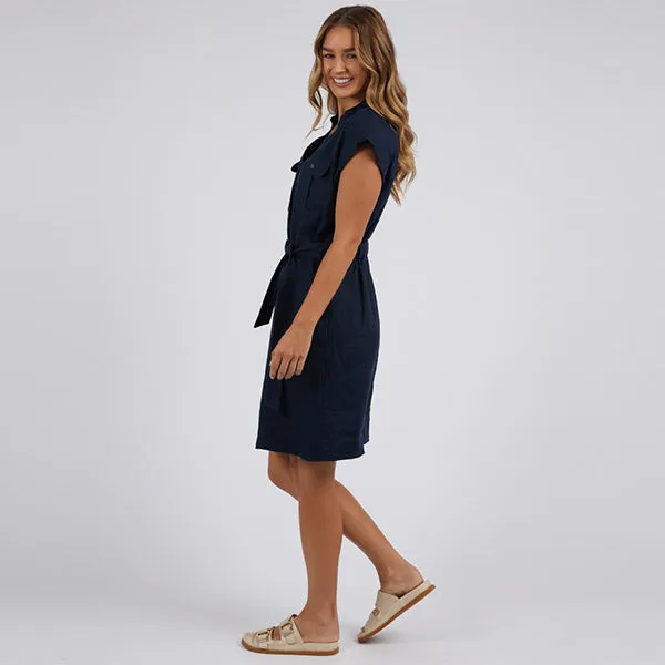 Harlow Dress - Navy