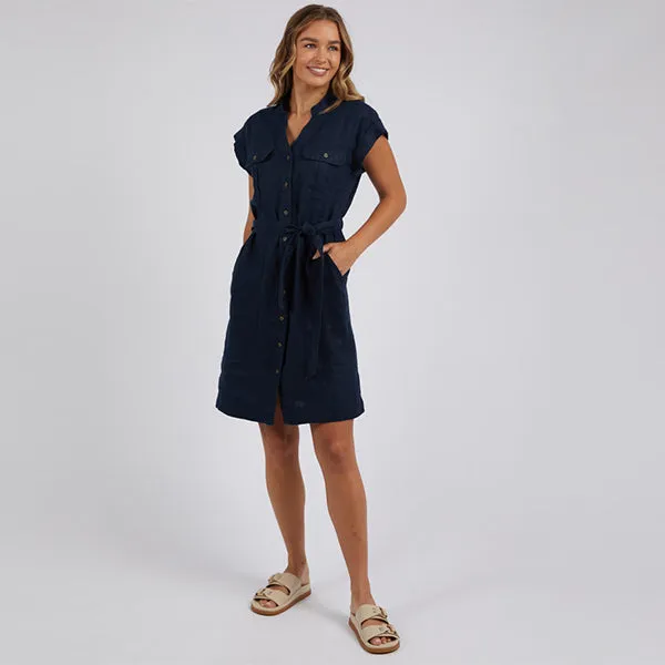 Harlow Dress - Navy