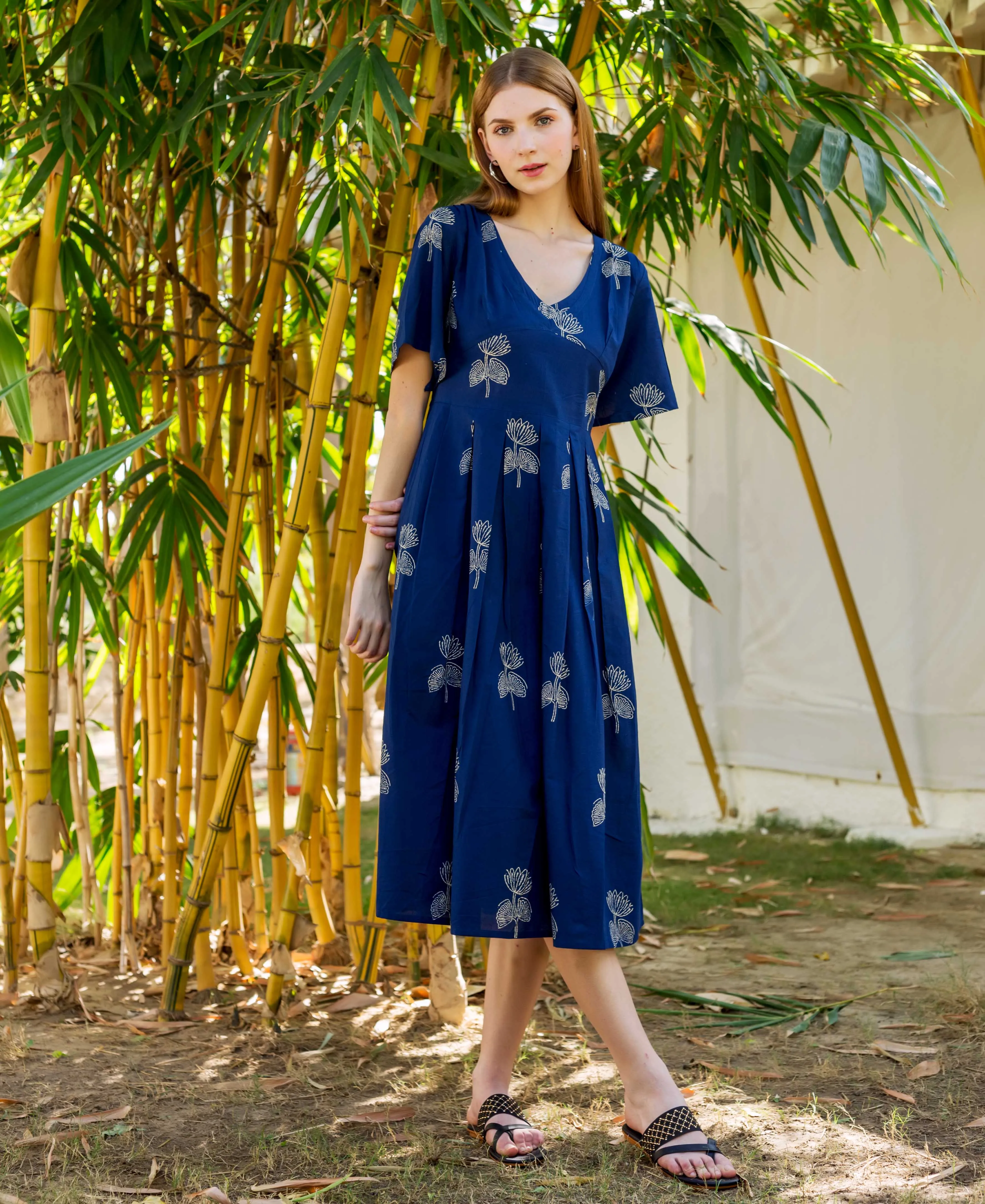 Indigo Ayesha Dress