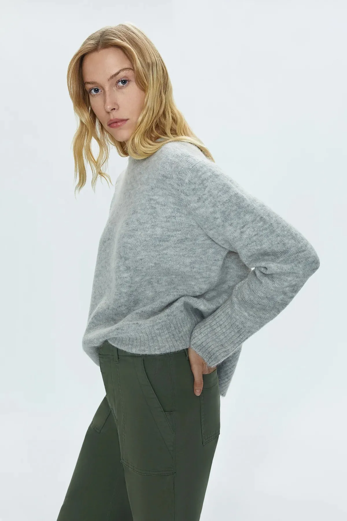 Ivy Sweater Soft Grey