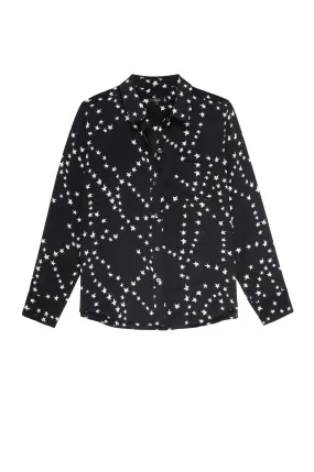 Kate Shirt Black Star Chain