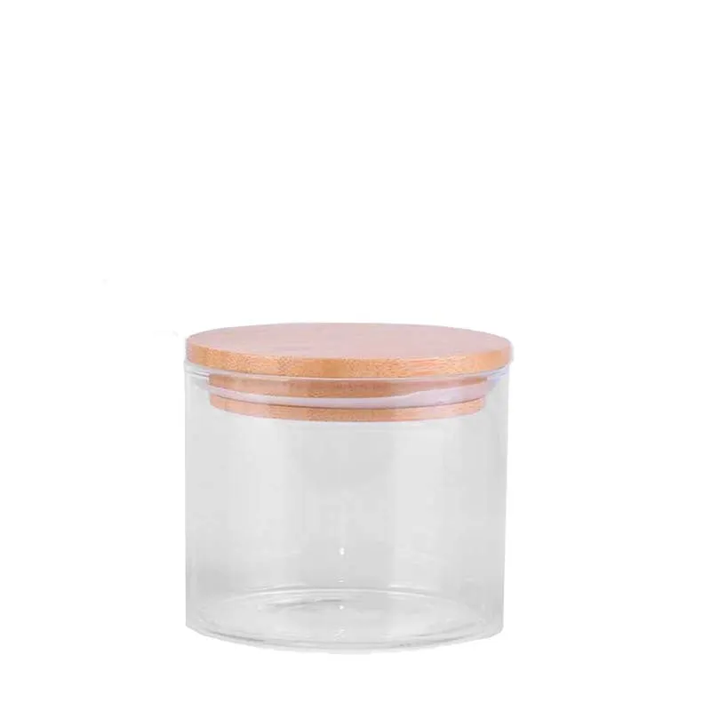 Kates Glass Canister with Bamboo Lid 500ml