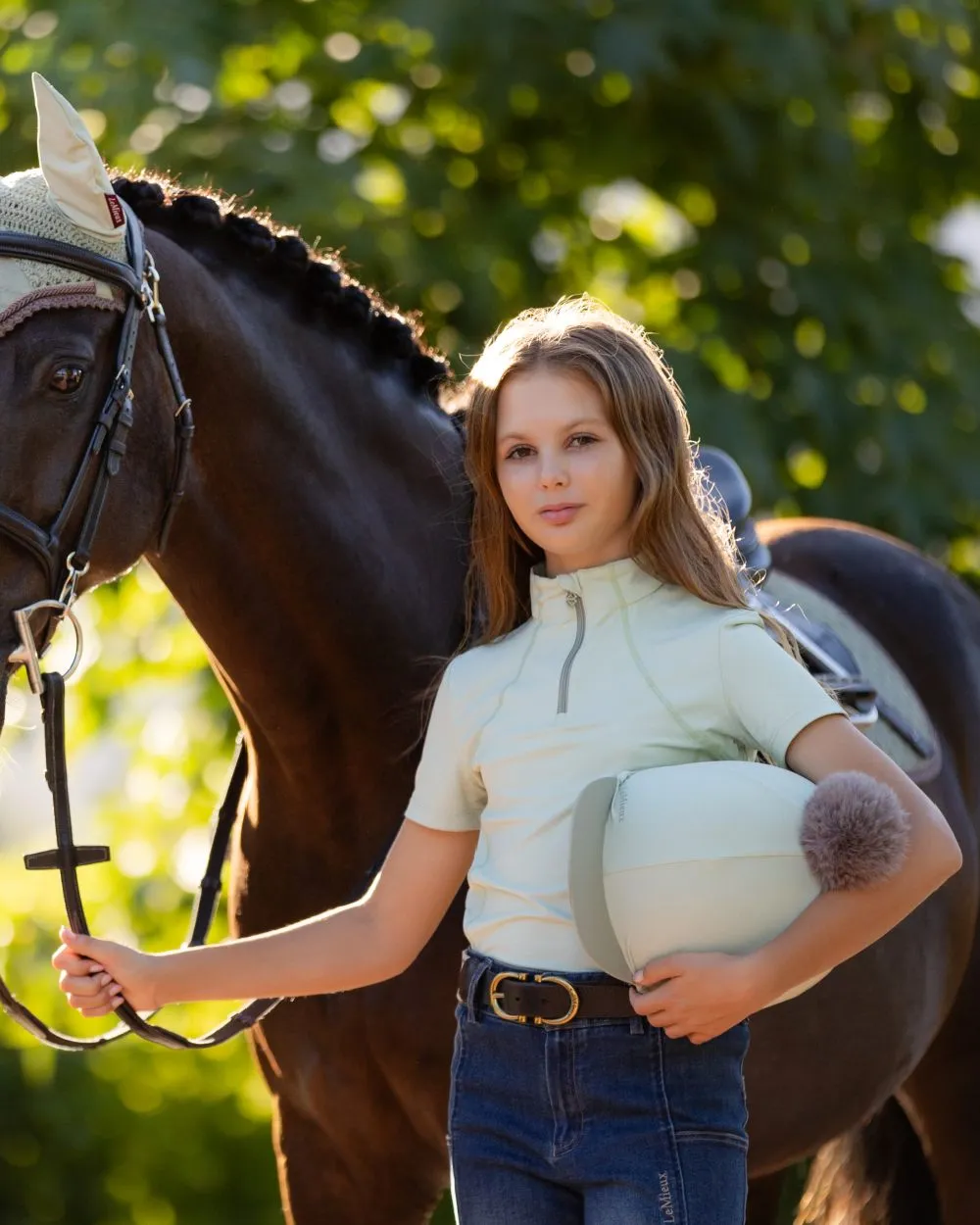 LeMieux Young Rider Short Sleeve Base Layer