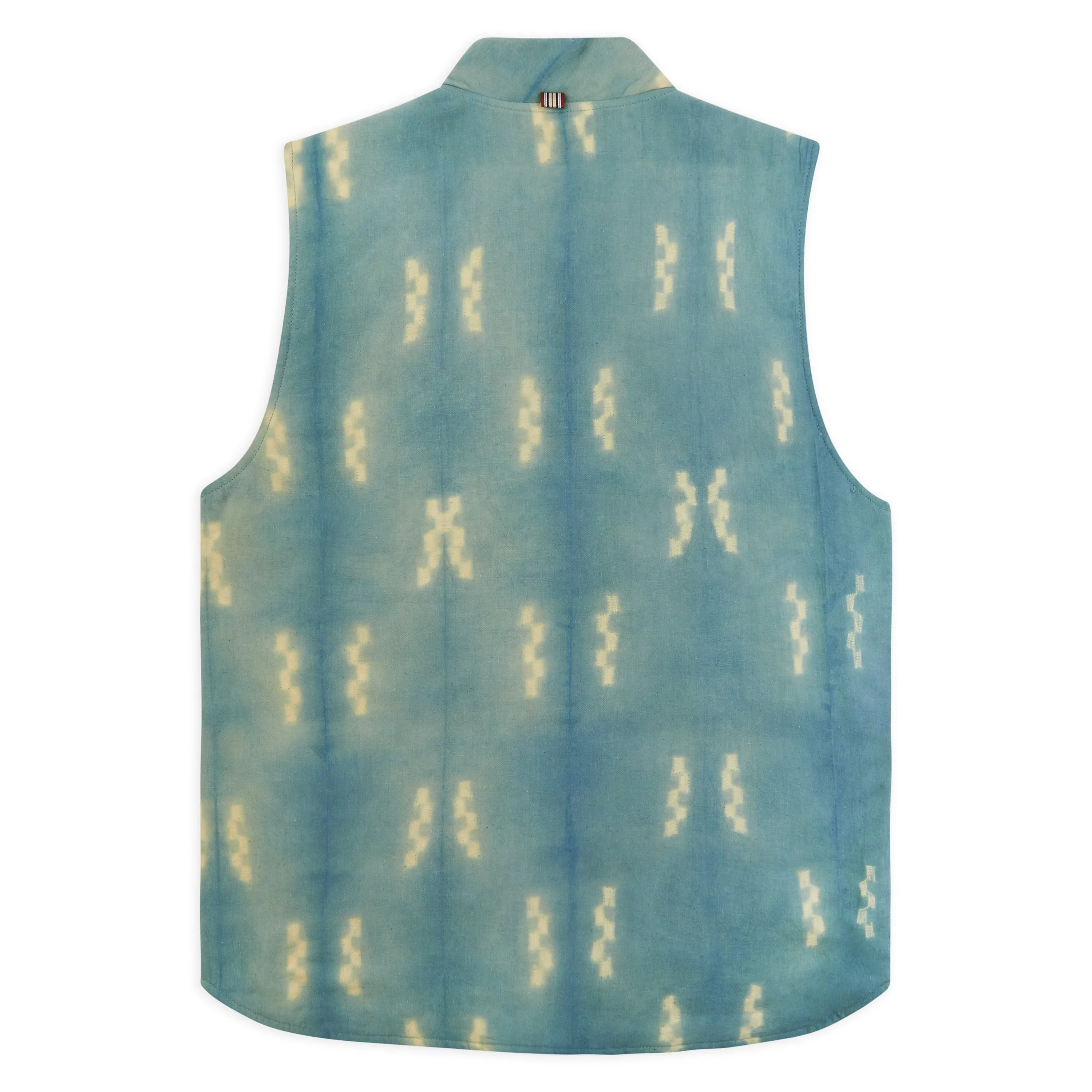 Leo Vest - Shibori Green