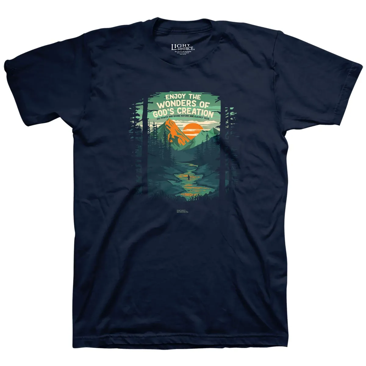 Light Source Mens T-Shirt Wonders