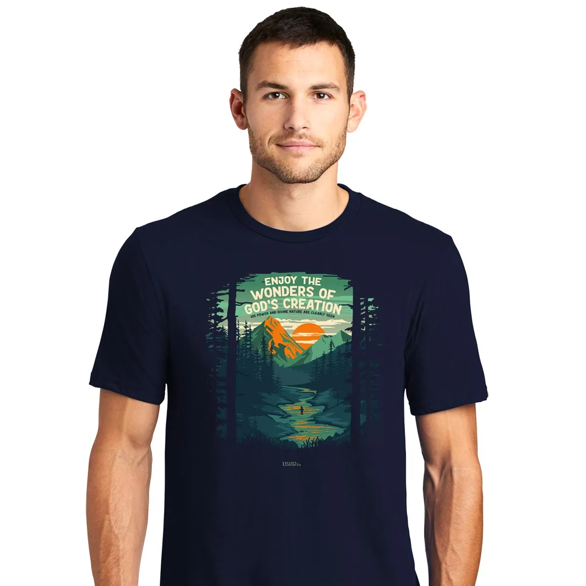 Light Source Mens T-Shirt Wonders