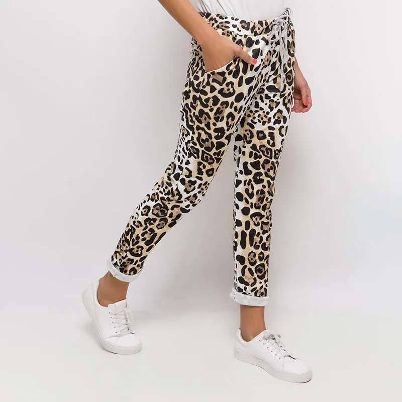 Lima Leopard Joggers