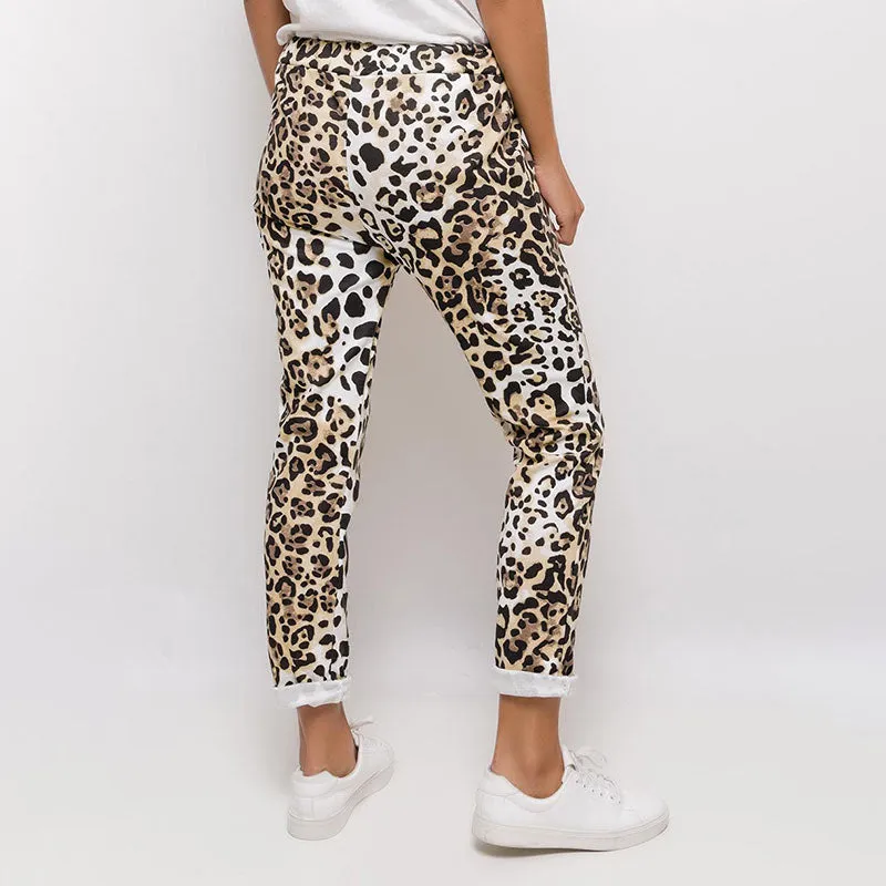 Lima Leopard Joggers