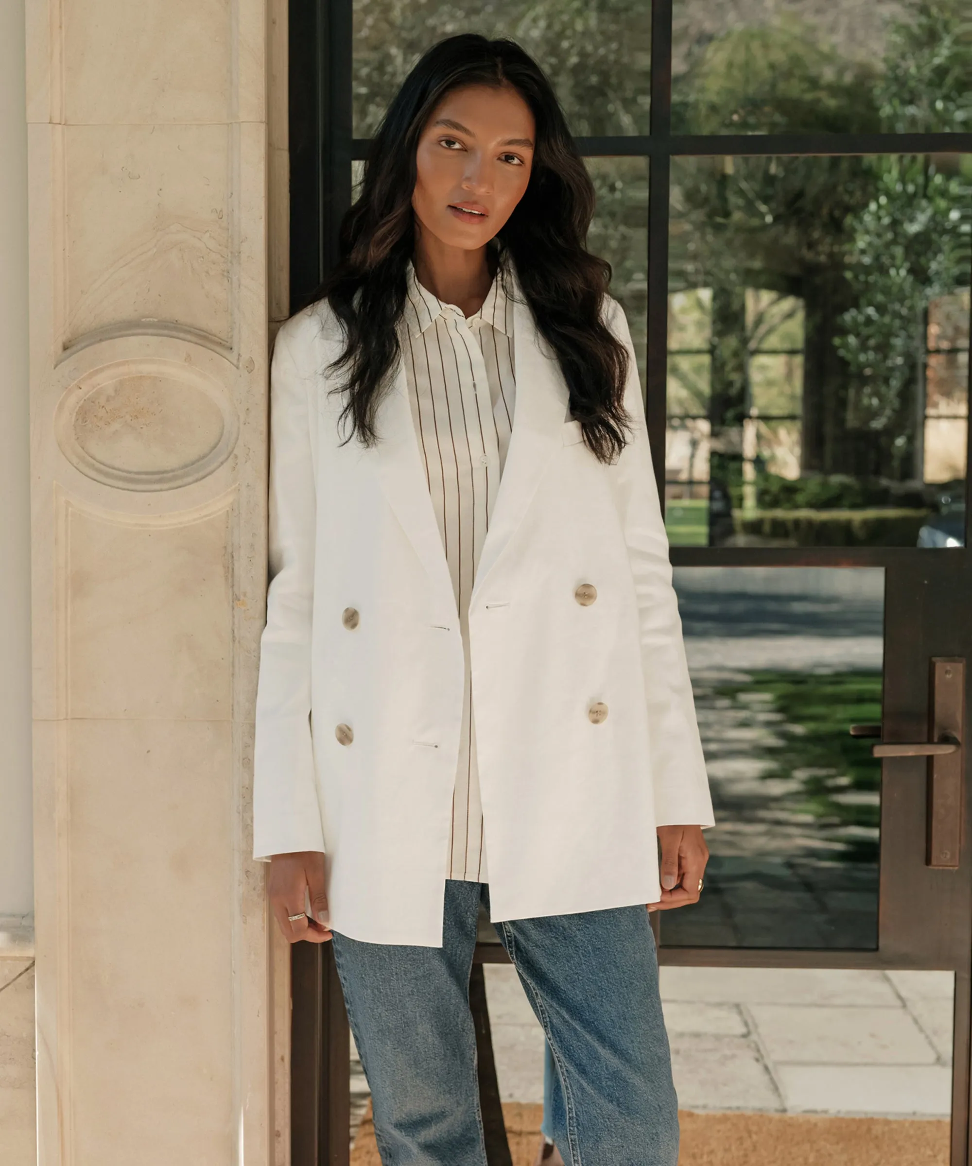 Linen Keaton Blazer