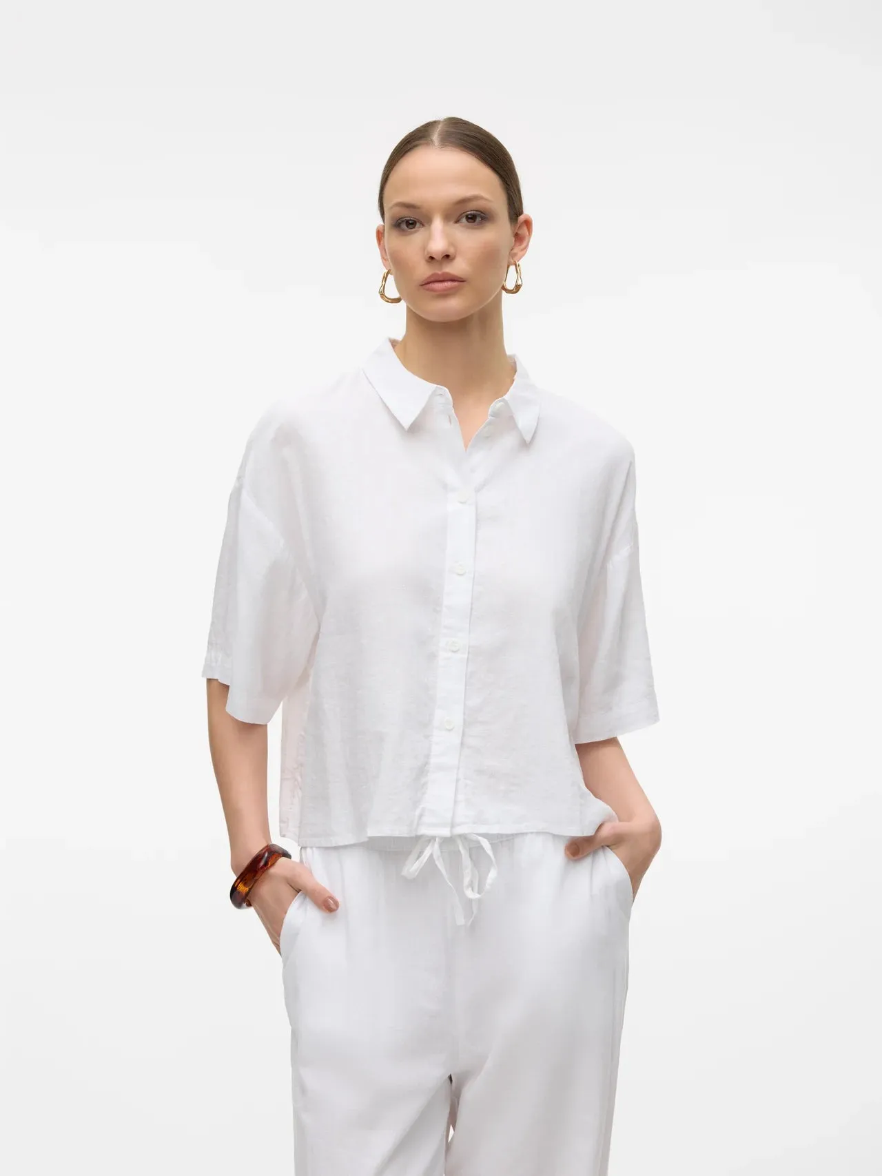 Linn Linen 2/4 Shirt