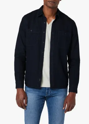 LOU INDIGO LINEN SHIRT