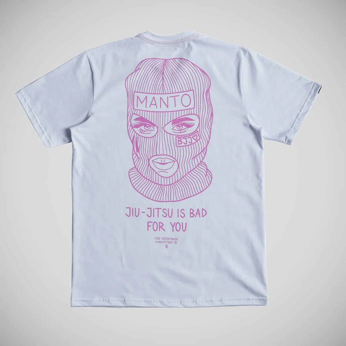 Manto x KTOF Balaclava T-Shirt White