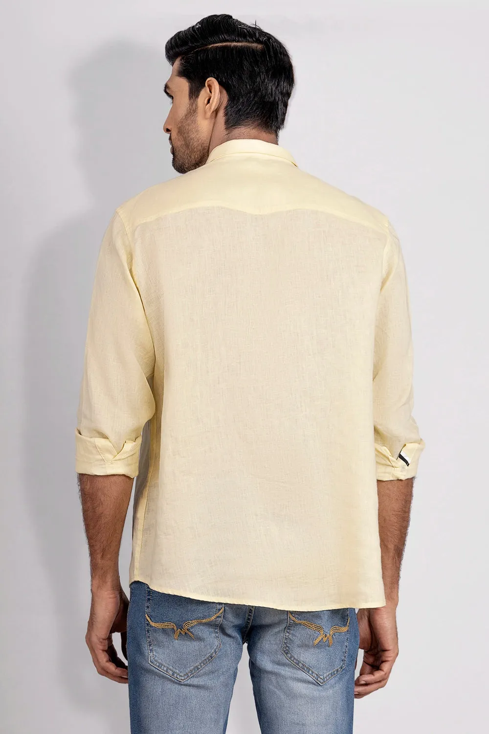 Men's Casual Linen Shirt