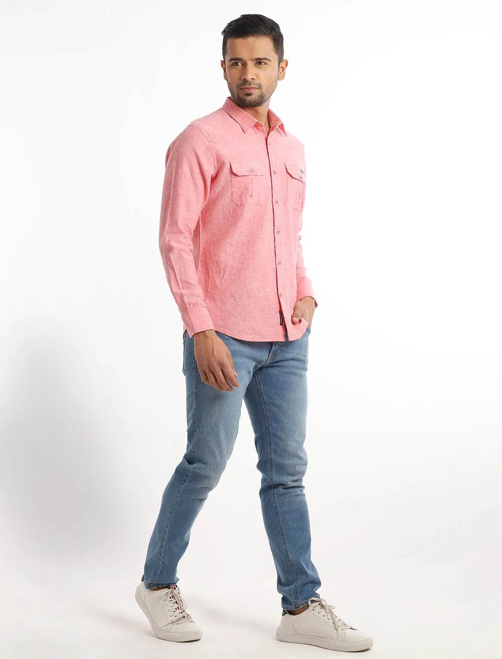 Men’s Casual Linen Shirt