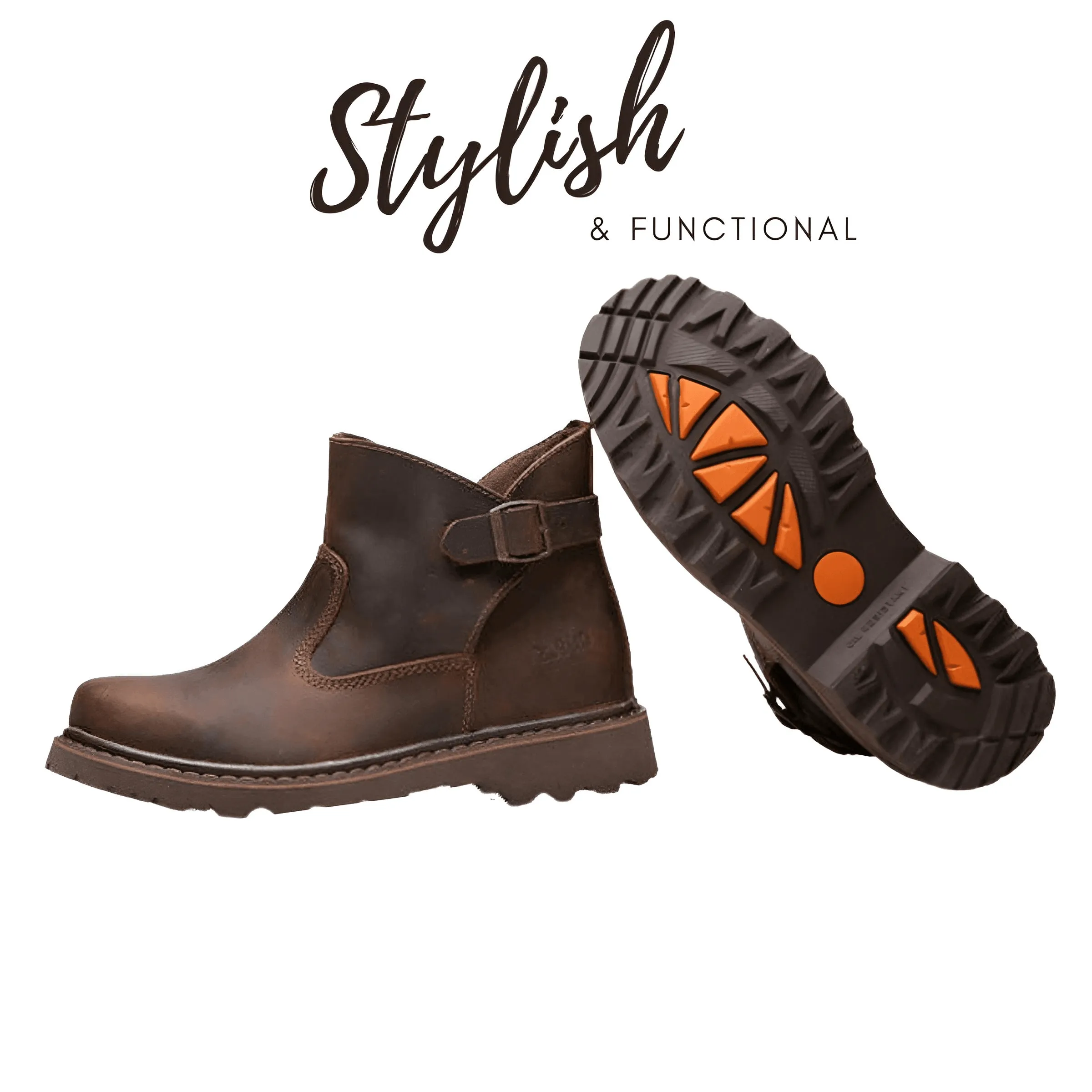 Men's Leather Hiking Boots - 6 Styles