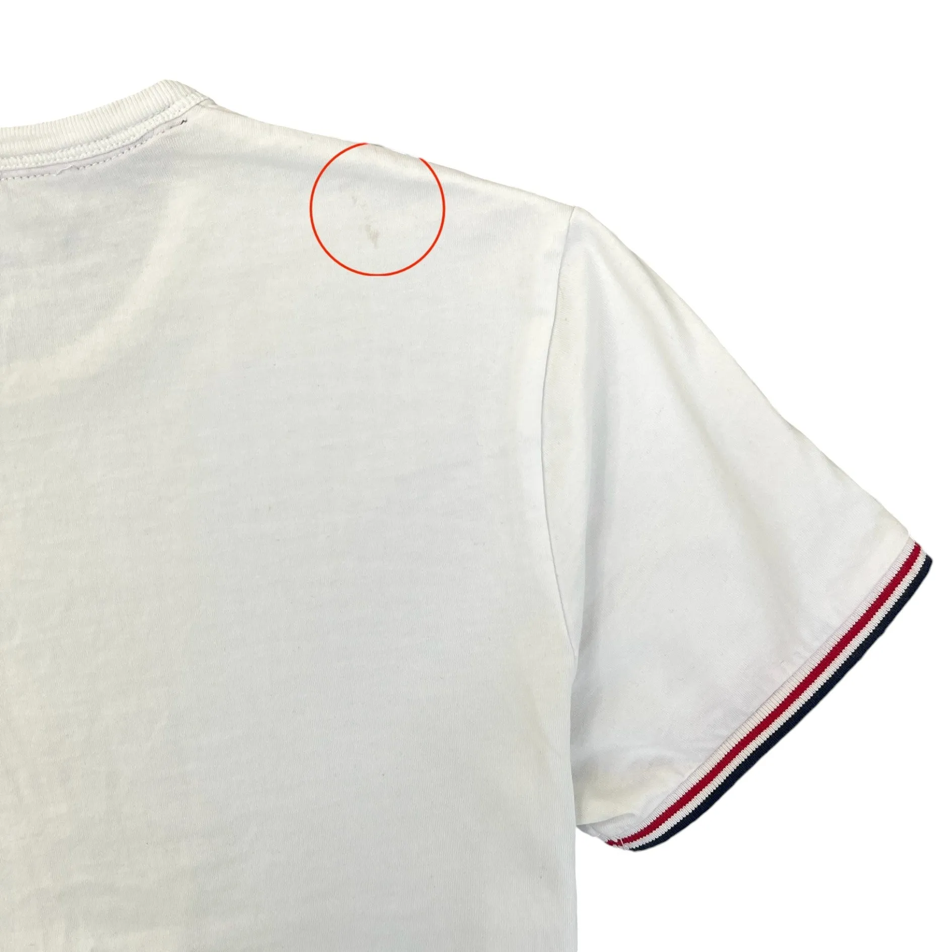 Men's Maglia Logo T-Shirt White Size S