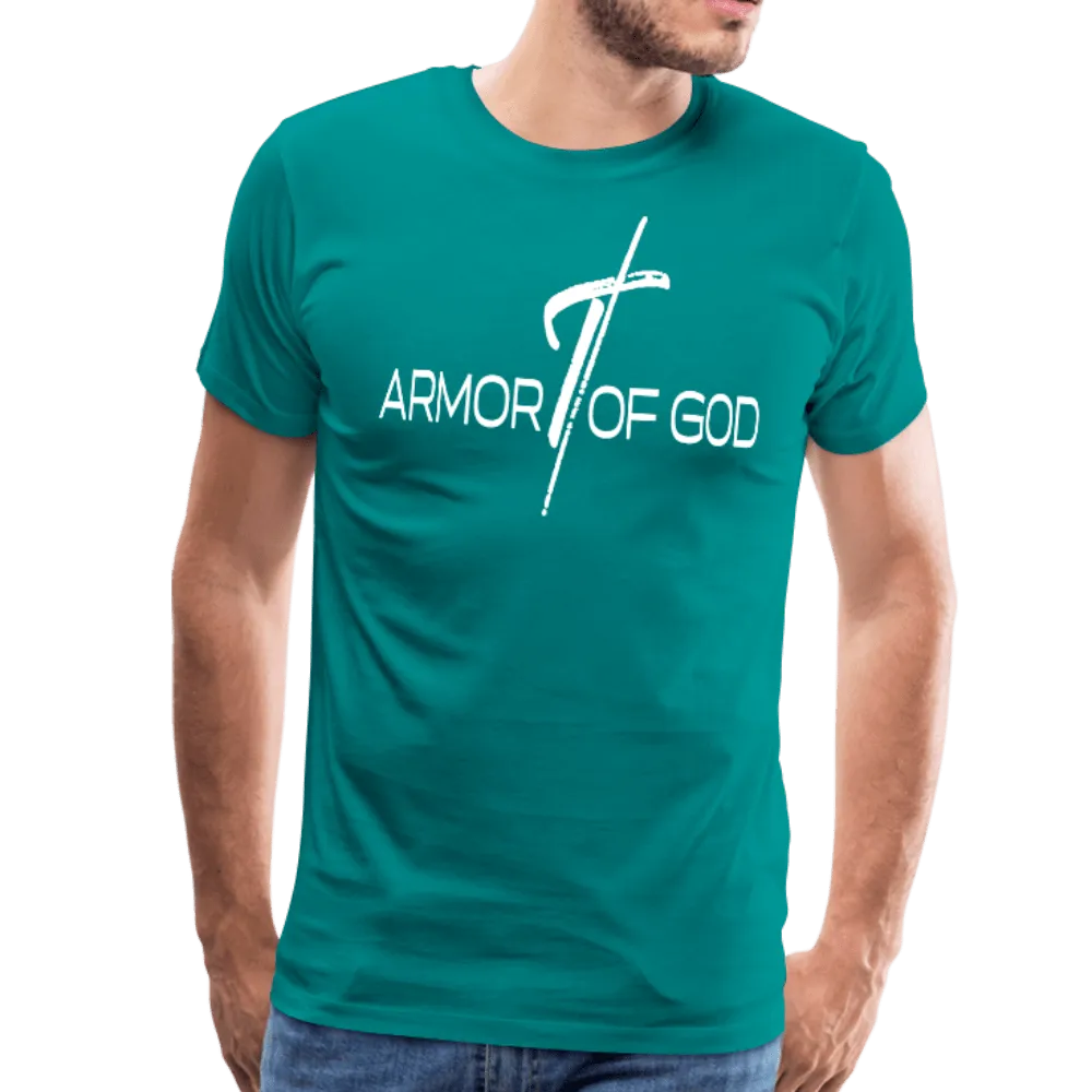 Men's T-Shirt, Armor of God Short Sleeve Graphic Tee