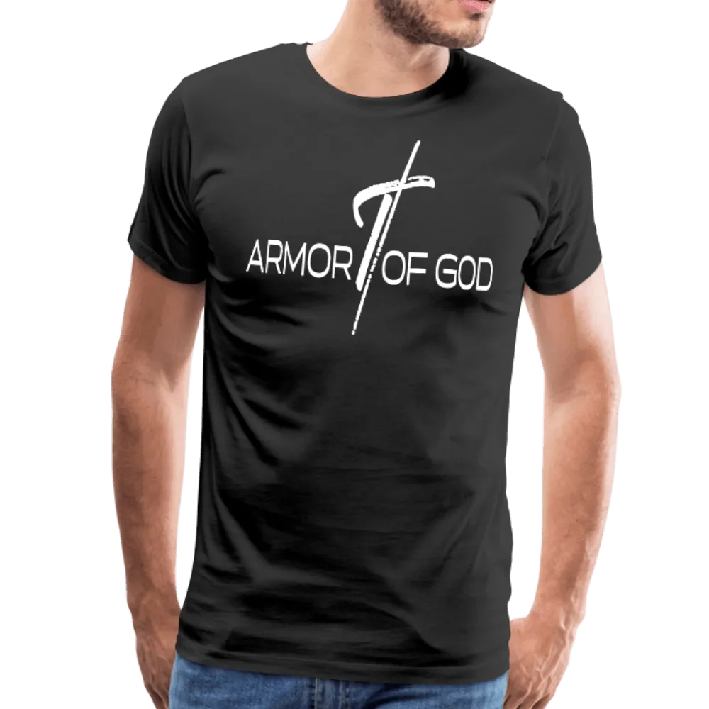 Men's T-Shirt, Armor of God Short Sleeve Graphic Tee