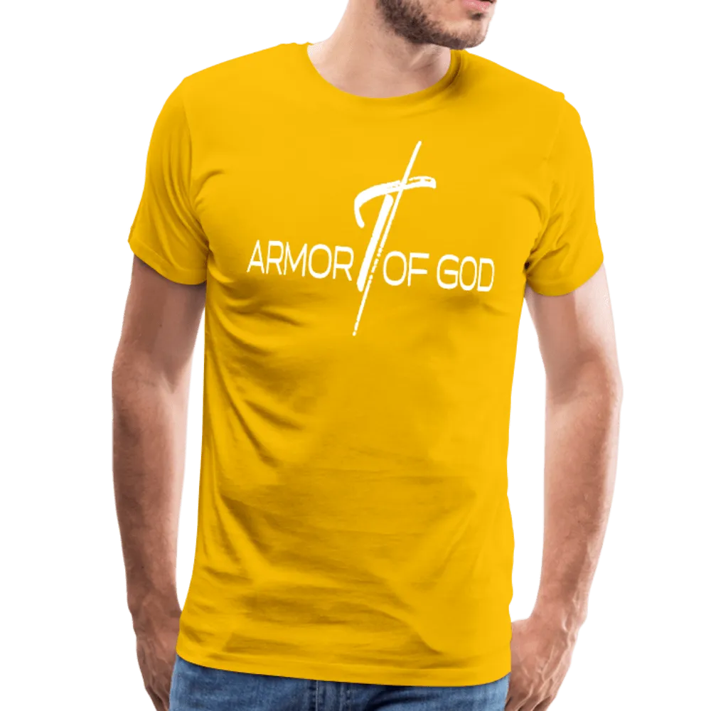 Men's T-Shirt, Armor of God Short Sleeve Graphic Tee