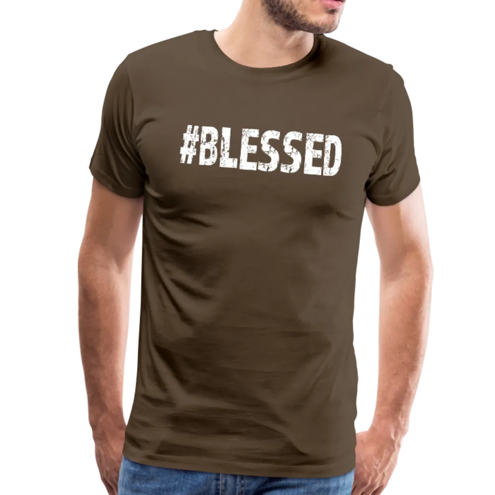 Men's T-Shirt, #Blessed Short Sleeve Graphic Tee