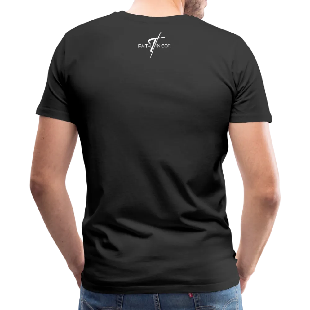 Men's T-Shirt, Faith In God Short Sleeve Graphic Tee