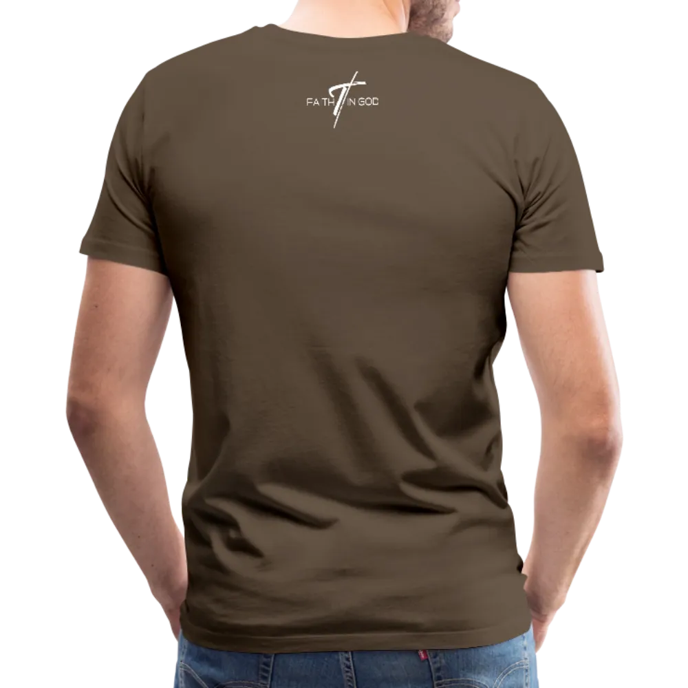 Men's T-Shirt, Faith In God Short Sleeve Graphic Tee