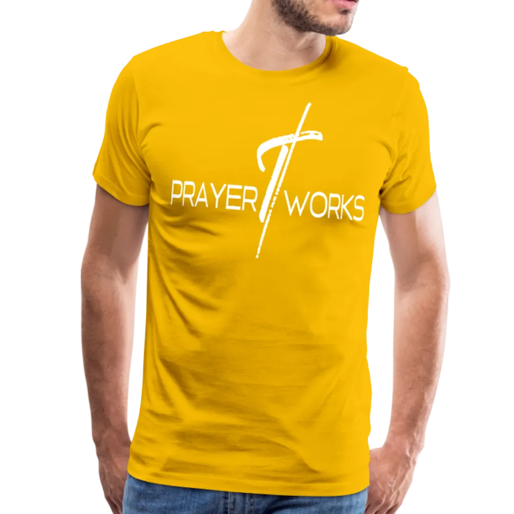 Men's T-Shirt, Prayer Works Short Sleeve Graphic Tee