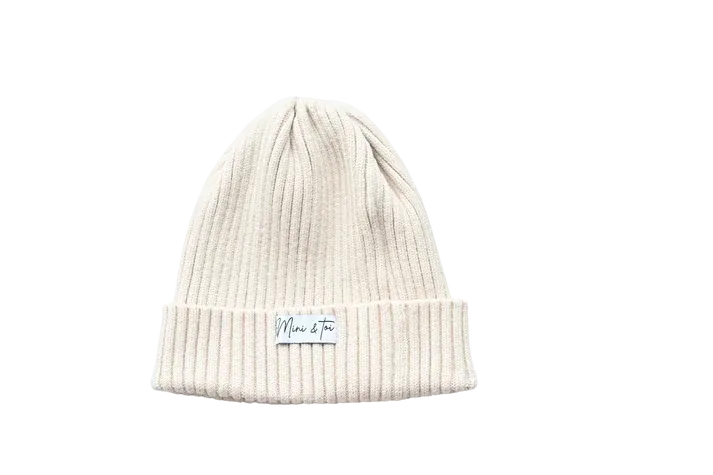 Mini & Toi - Tuque - Beige Sable|| Mini & Toi - Beanie - Sand Beige