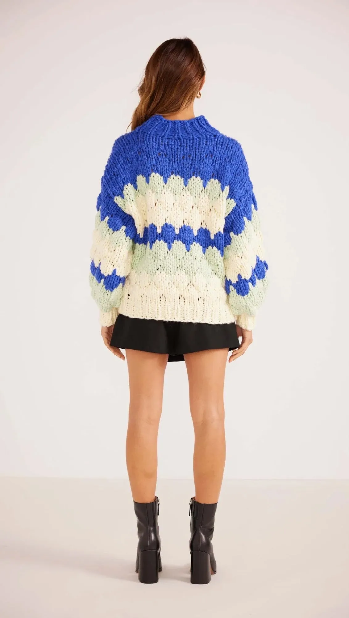 MinkPink Margot Bobble Knit Jumper