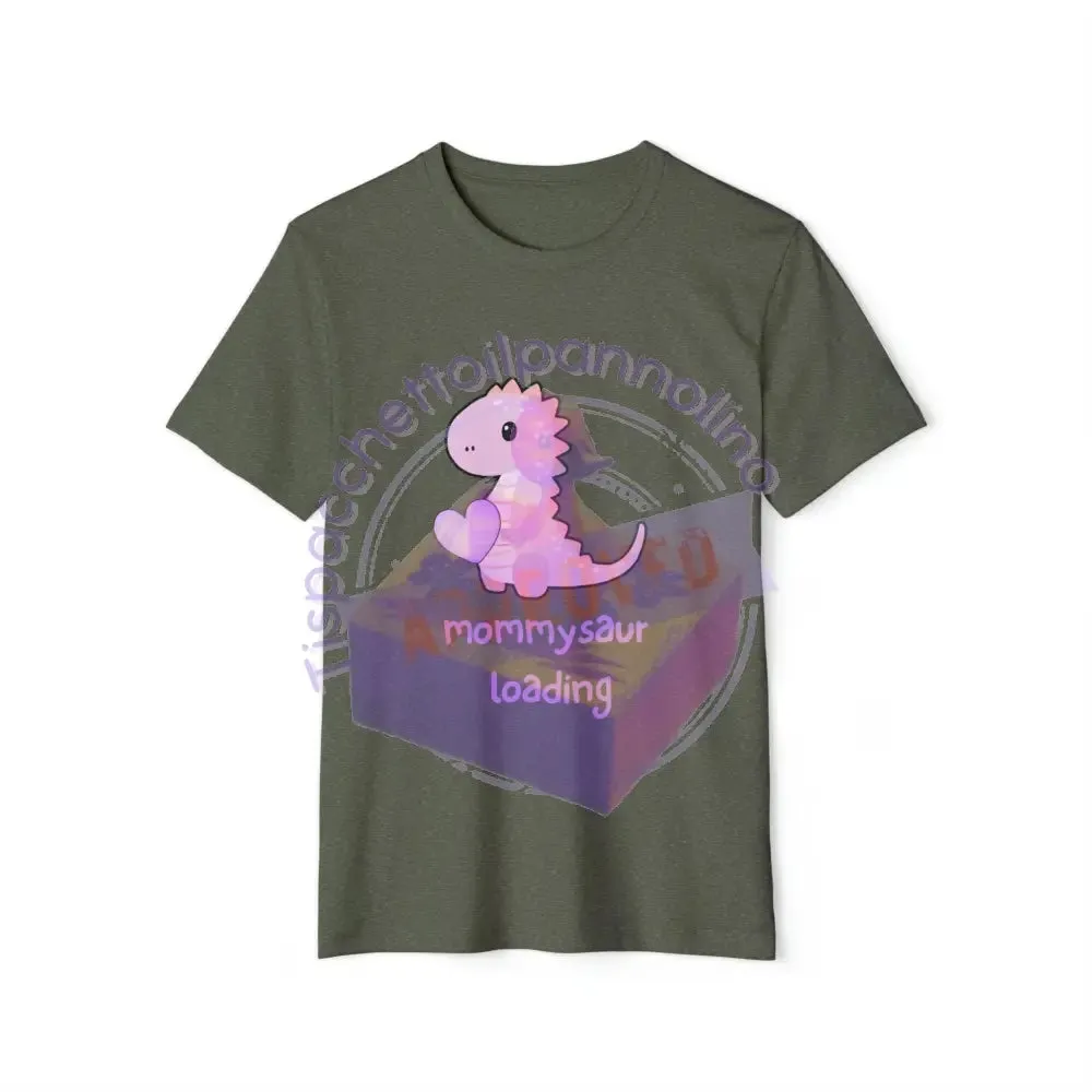 Mommysaur loading organic t-shirt