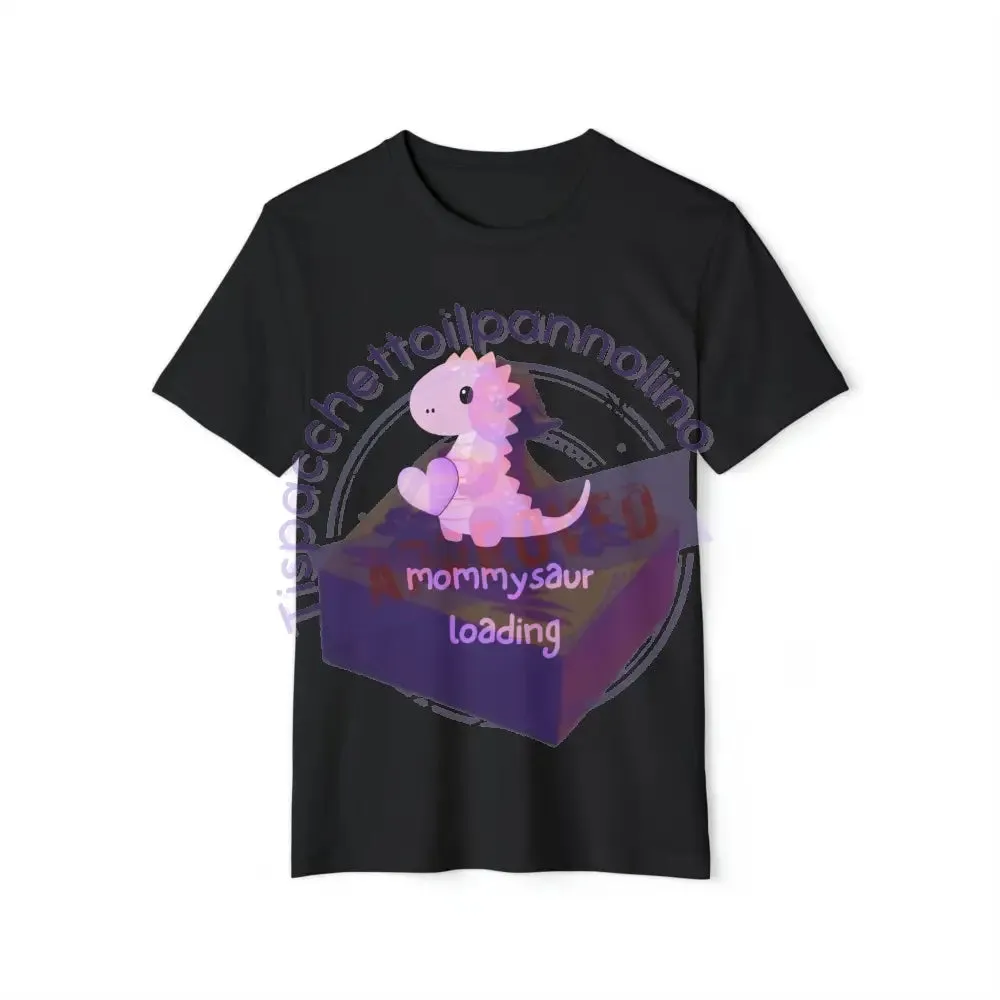 Mommysaur loading organic t-shirt