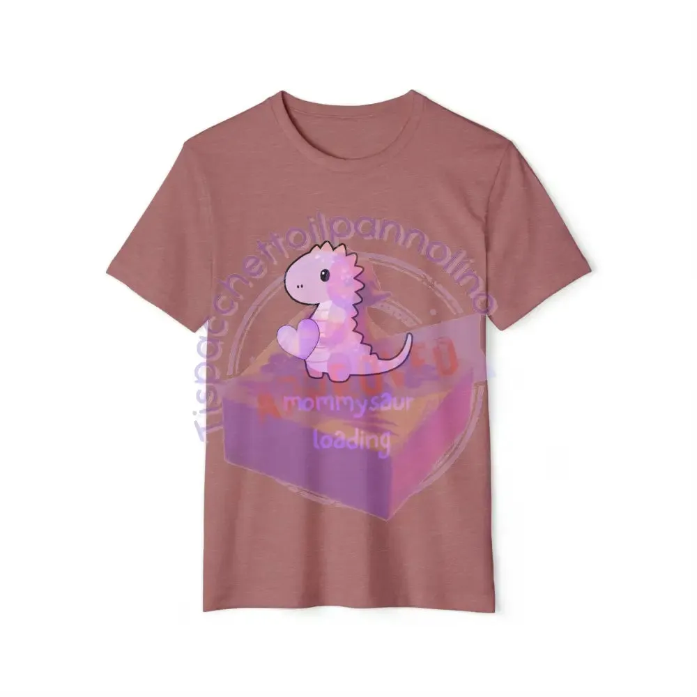 Mommysaur loading organic t-shirt