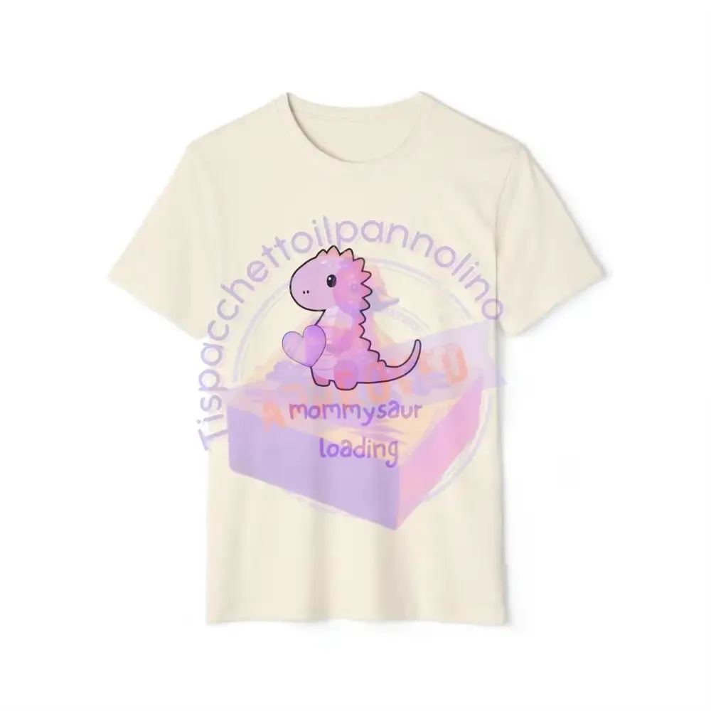 Mommysaur loading organic t-shirt