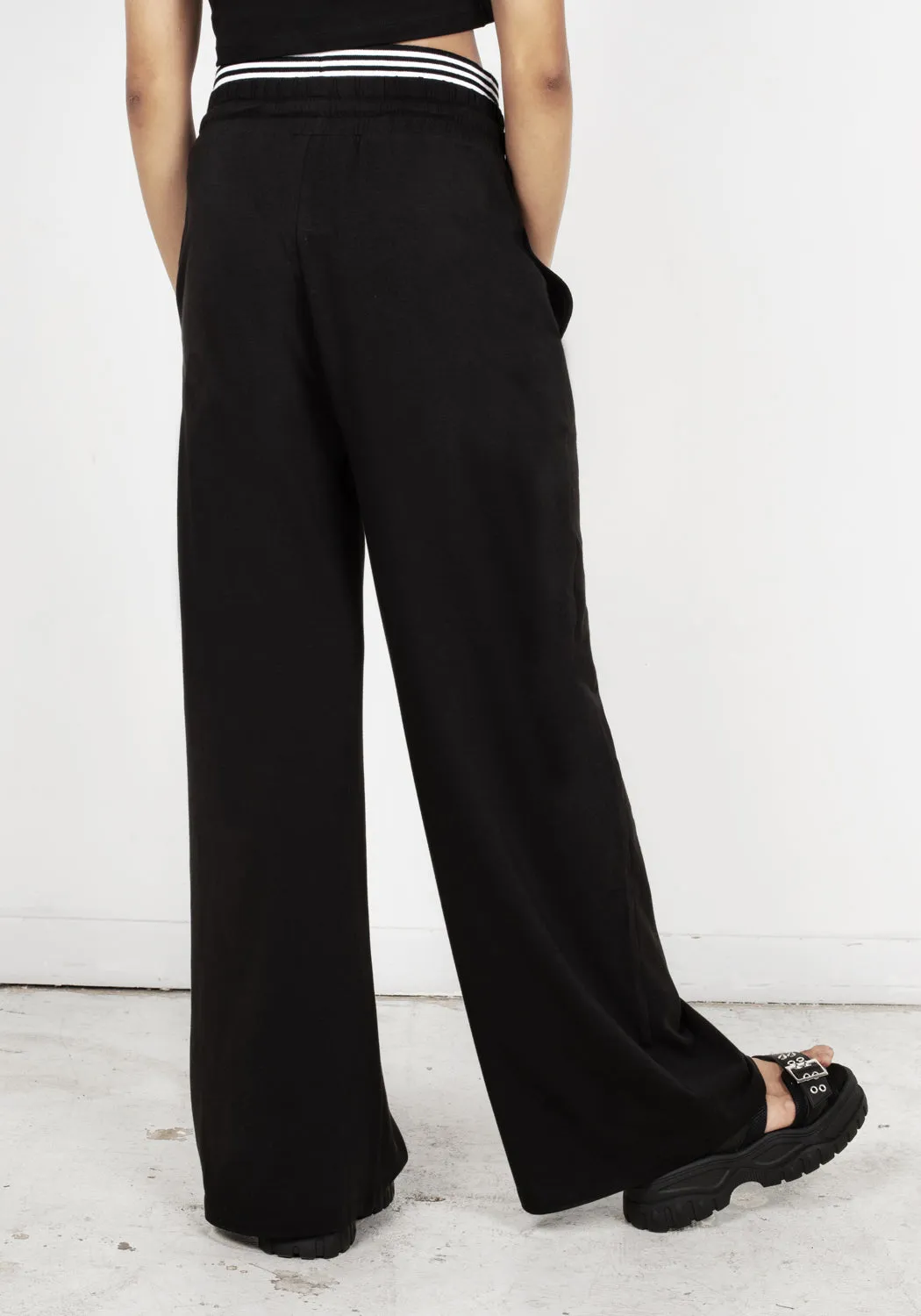 Monica Double Waistband Jersey Pants