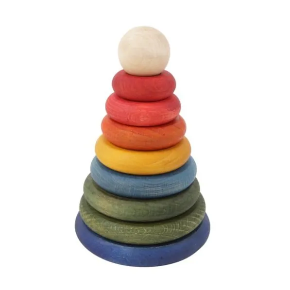 Montessori Toy Stacker - Rainbow