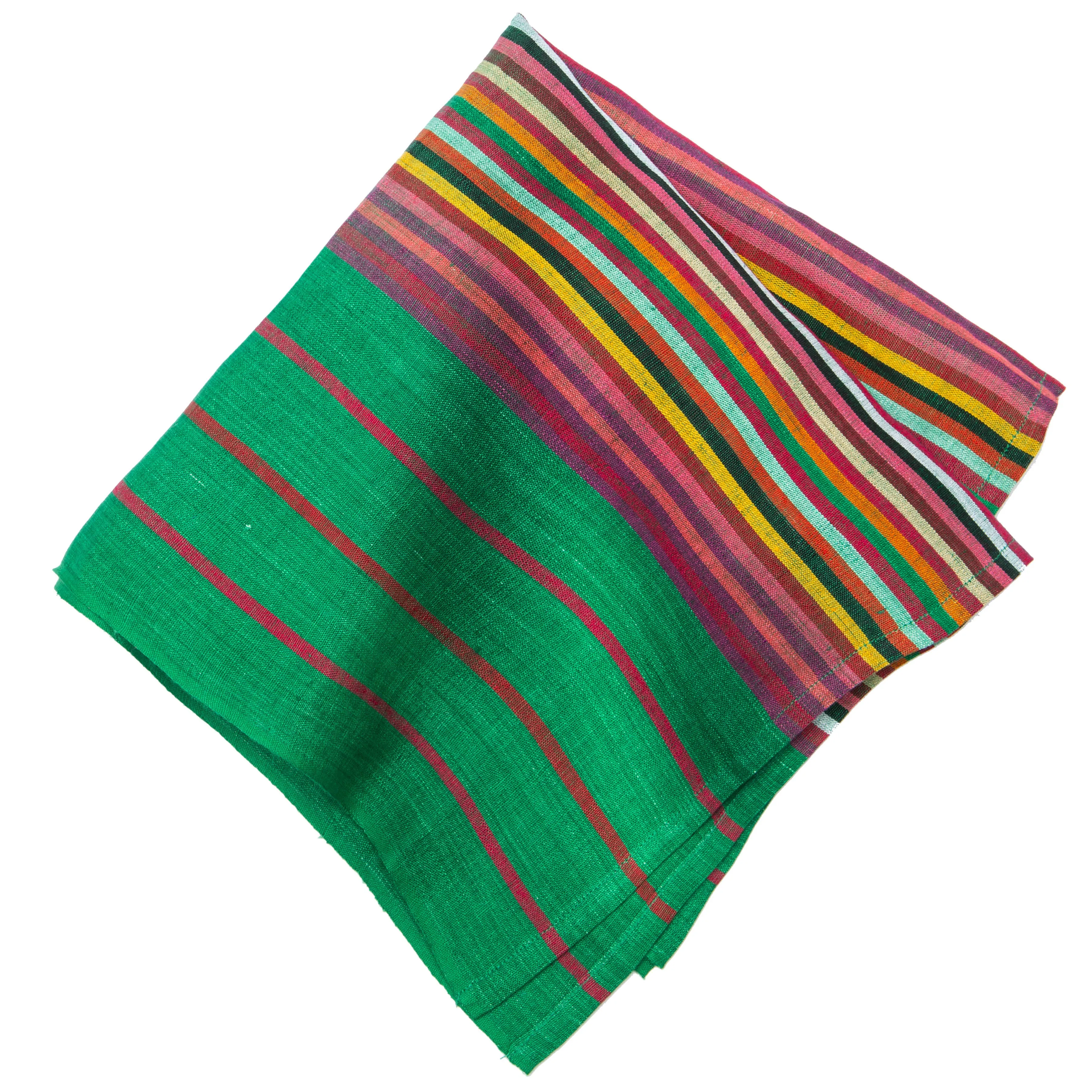 Multi Stripes "Stem" Napkins 20x20 - Set of 4