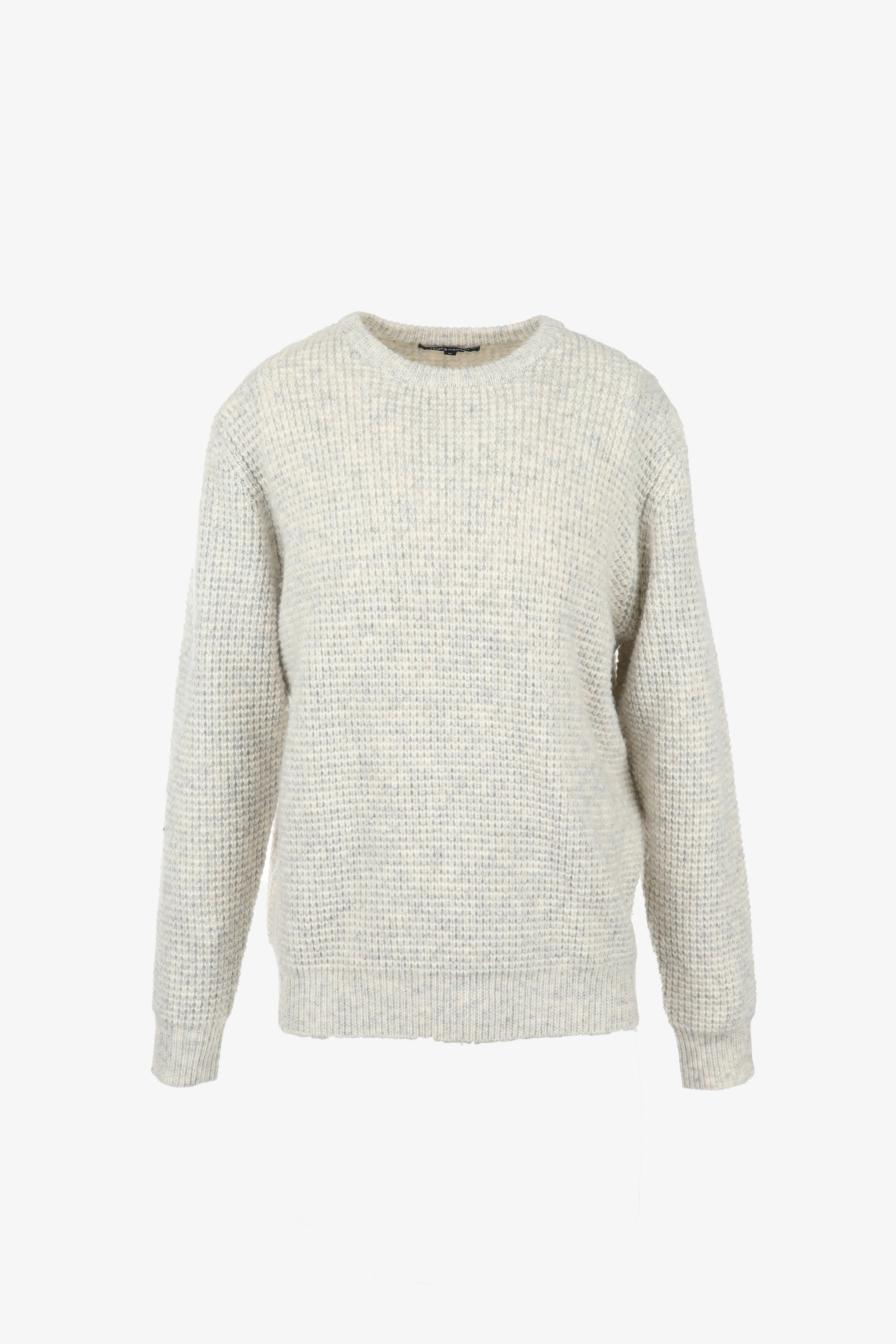 Natural Woolly Crew Neck Jumper