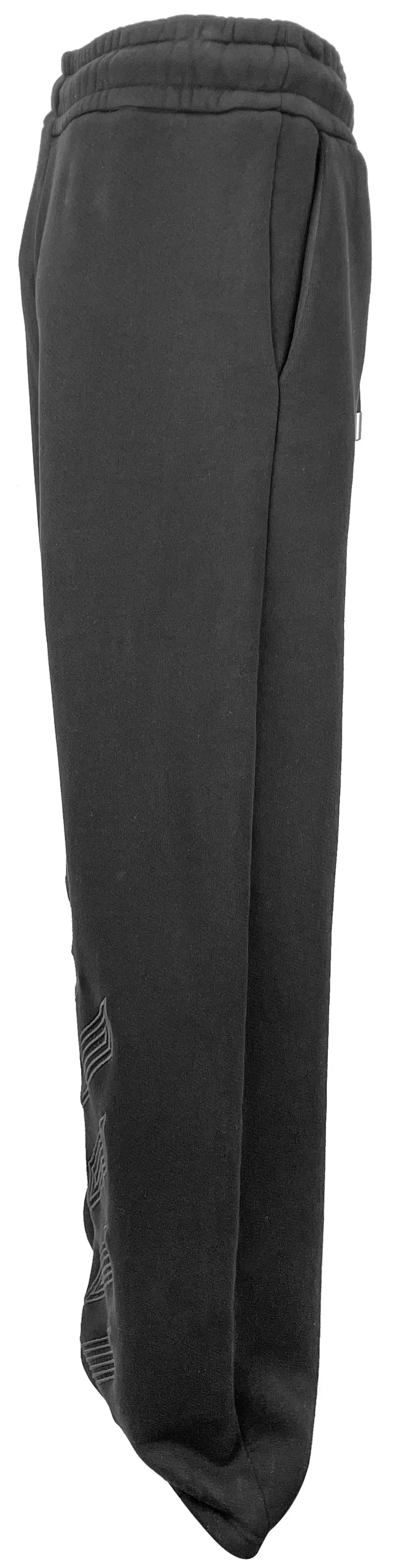 Off-White Tonal Diagonal Sweatpants in Black