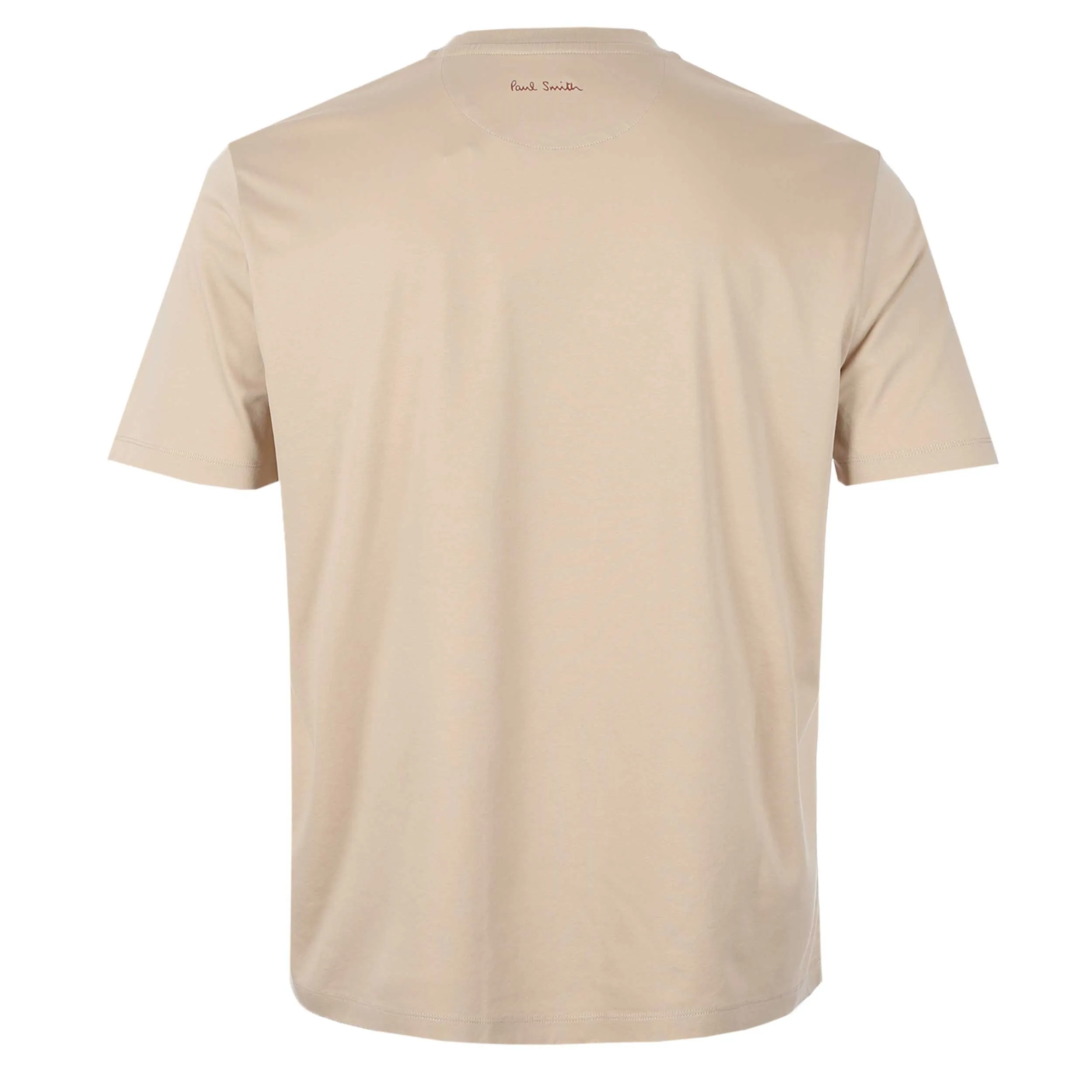 Paul Smith Floral Print T Shirt in Light Beige