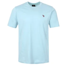 Paul Smith Zebra Badge T Shirt in Light Blue