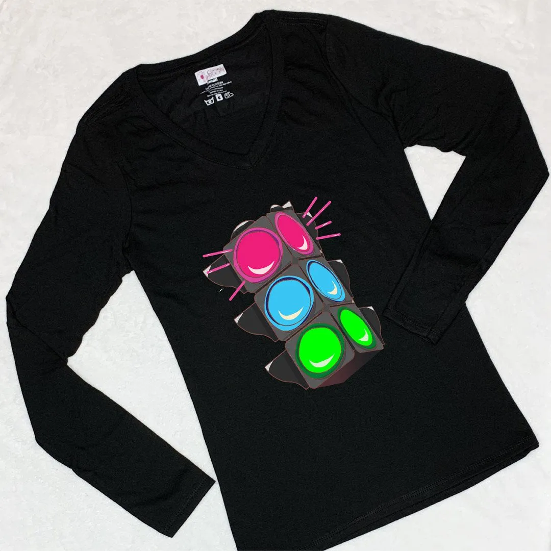 Pink Traffic Long-Sleeve T-Shirt