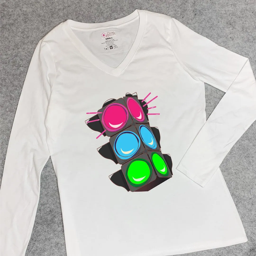 Pink Traffic Long-Sleeve T-Shirt