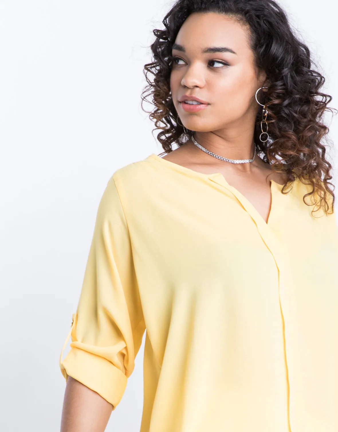 Plus Size Jasmine Flowy Blouse