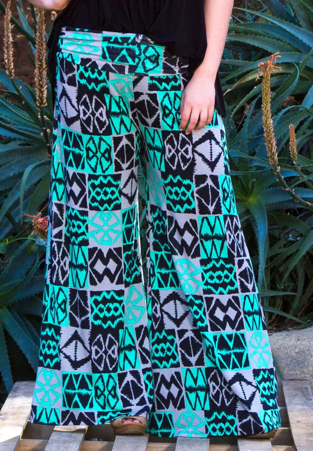 Printed Classic Jersey Pants