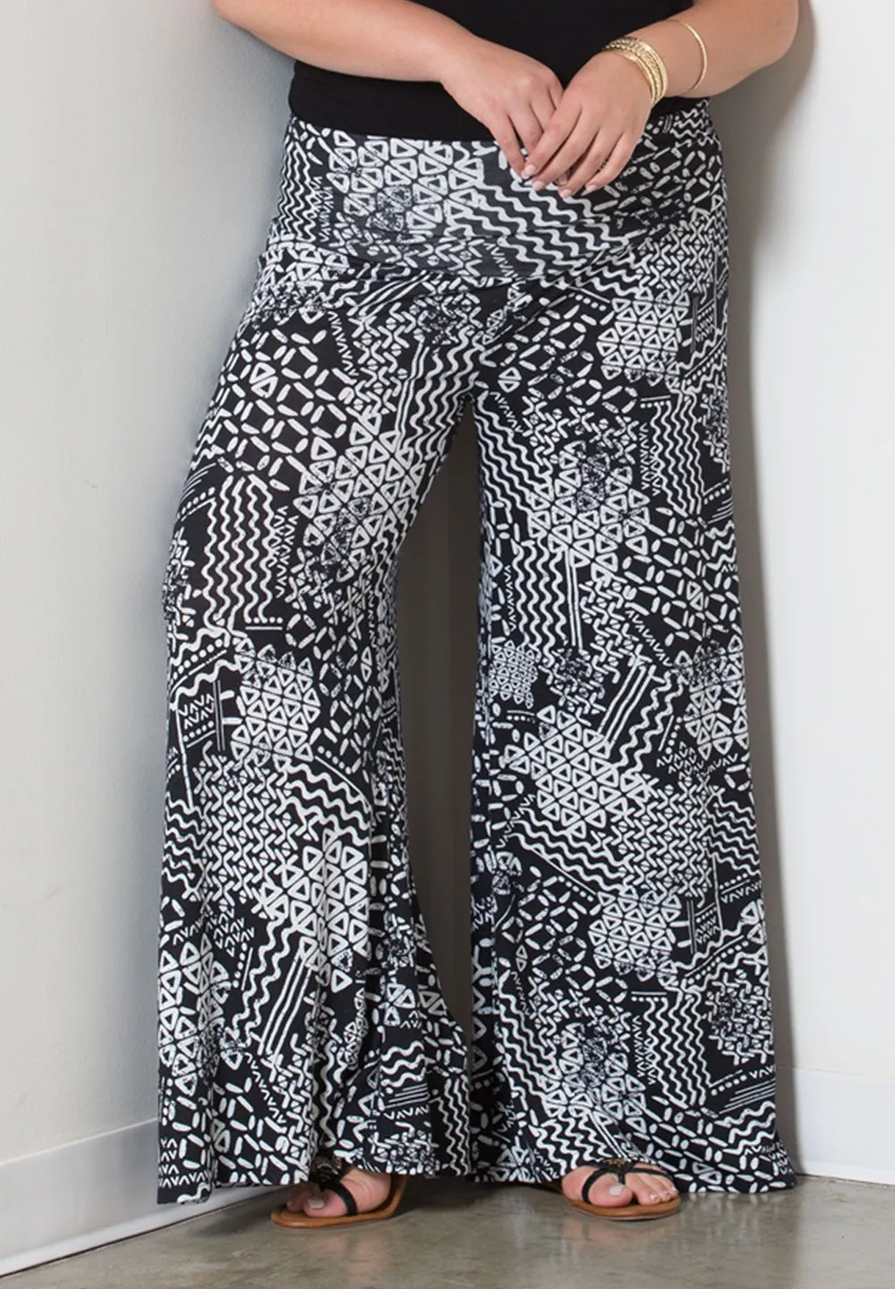 Printed Classic Jersey Pants