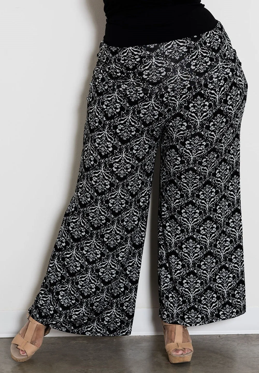 Printed Classic Jersey Pants