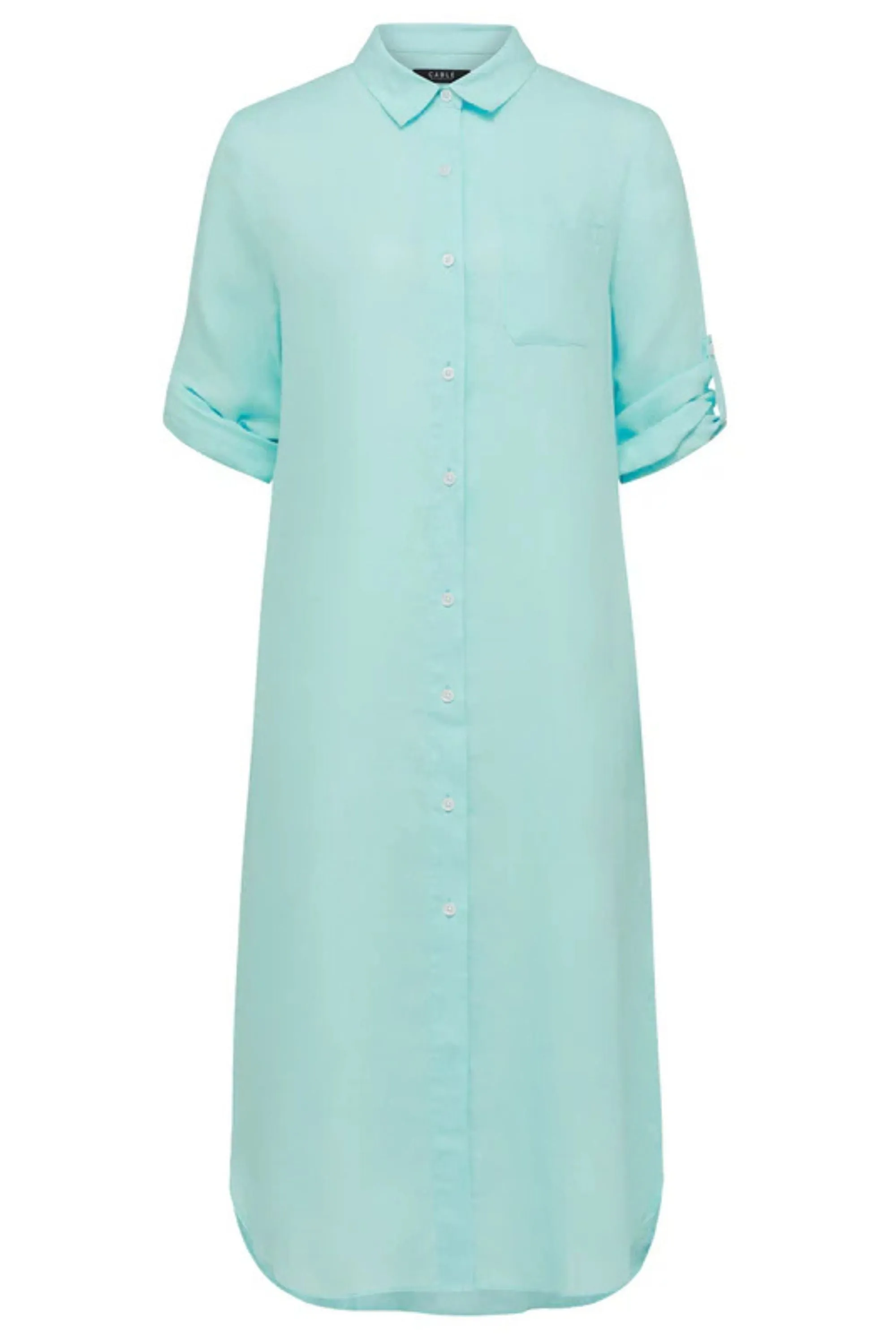 PURE LINEN SHIRT DRESS - CSS24659